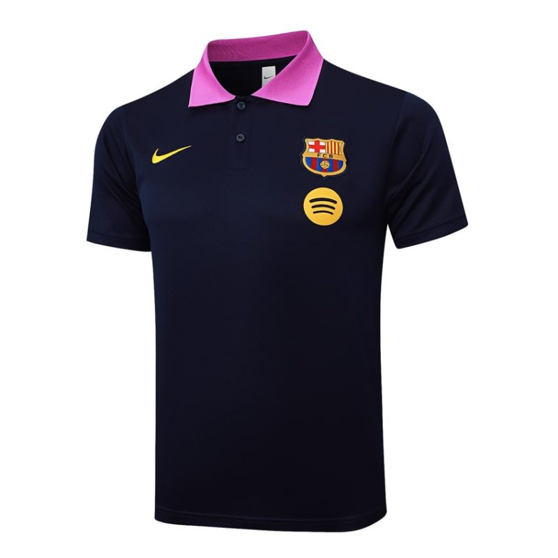 Survetement Barca Polo 2024 2025 Bleu Rose 2 Survetement Barca Polo 2024 2025 Bleu Rose