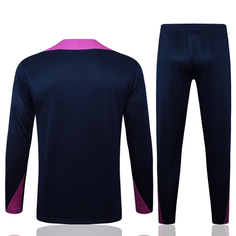 Survetement Barca Training 2024 2025 Bleu Sombre 4 Survetement Barca Training 2024 2025 Bleu Sombre