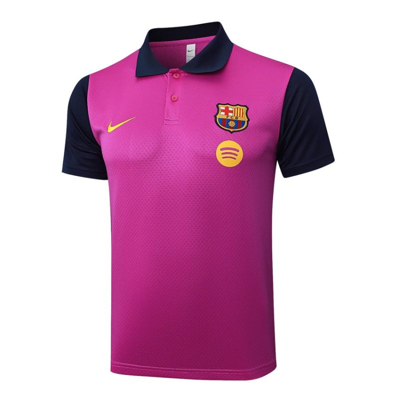 Survetement Barca Training 2024 2025 Rose Éclatant 2 Survetement Barca Polo 2024 2025 Rose Clair