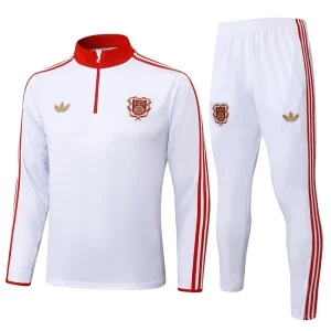 Survetement Bayern Munich Training 2024 2025 Blanc Rouge