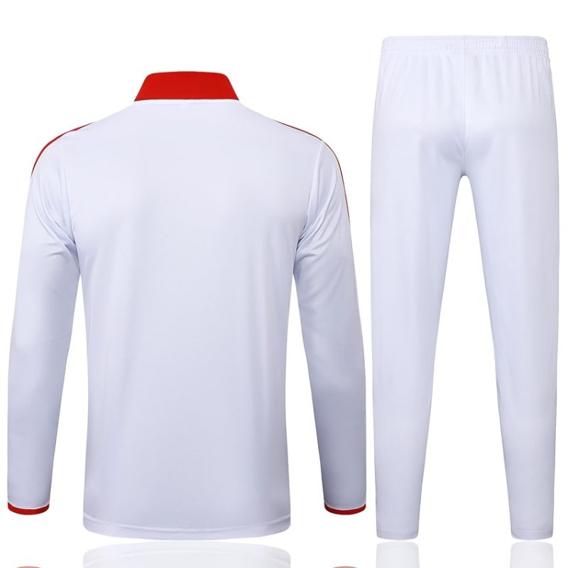 Survetement Bayern Munich Training 2024 2025 Blanc Rouge 4 Survetement Bayern Munich Training 2024 2025 Blanc Rouge