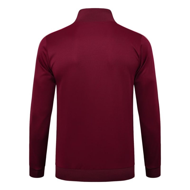 Survetement Bayern Munich Veste 2024 2025 Rouge Sombre 3 Survetement Bayern Munich Veste 2024 2025 Rouge Sombre
