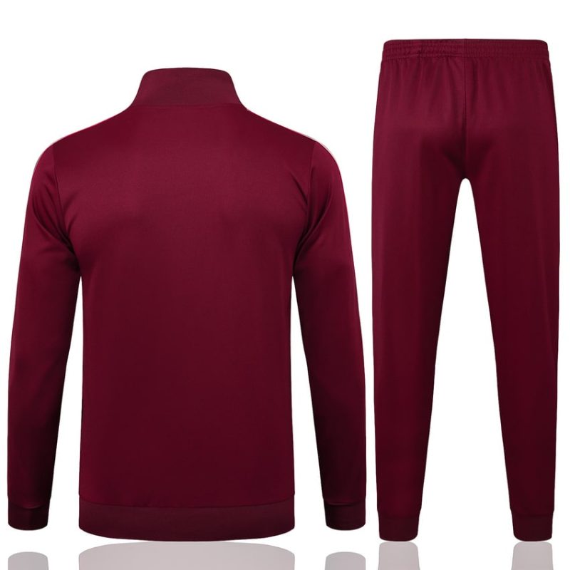 Survetement Bayern Munich Veste 2024 2025 Rouge Sombre 4 Survetement Bayern Munich Veste 2024 2025 Rouge Sombre