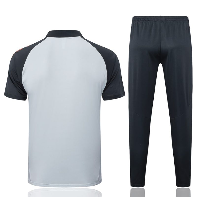 Survetement Benfica Polo 2024 2025 Blanc Noir 4 Survetement Benfica Polo 2024 2025 Blanc Noir