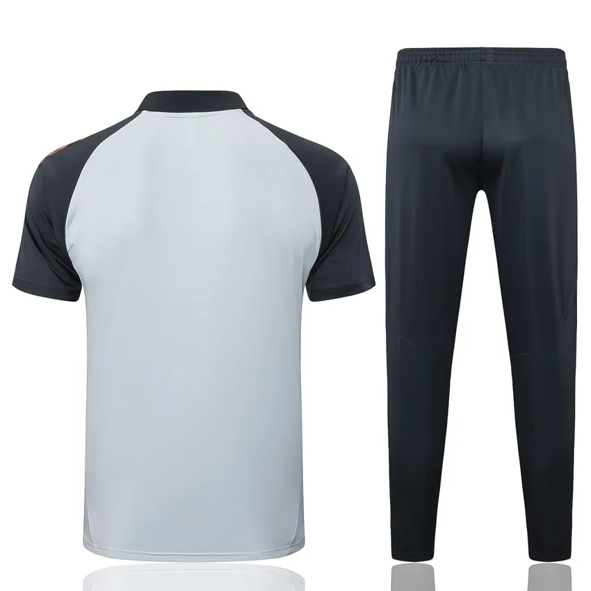 Survetement Benfica Polo 2024 2025 Blanc Noir 4 Survetement Benfica Polo 2024 2025 Blanc Noir