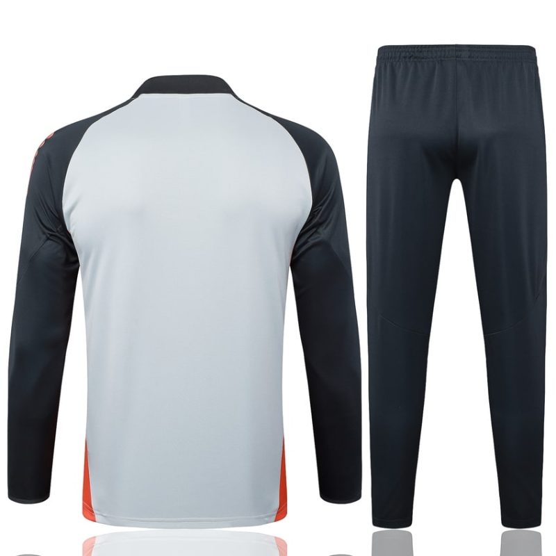 Survetement Benfica Training 2024 2025 Blanc Noir 4 Survetement Benfica Training 2024 2025 Blanc Noir
