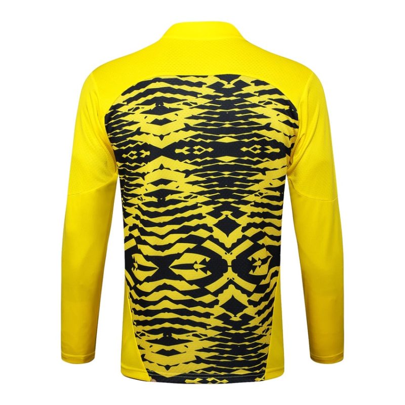 Survetement Dortmund Training 2024 2025 Jaune Noir 3 Survetement Dortmund Training 2024 2025 Jaune Noir