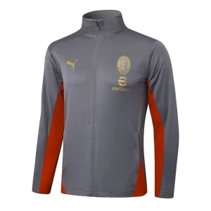 Chaqueta deportiva del AC Milan 2024-2025 gris