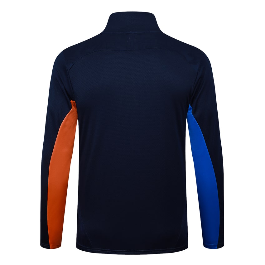 Survetement OM Veste 2024 2025 Bleu Sombre