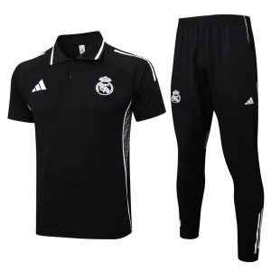 Survetement Real Madrid Polo 2024 2025 Noir Sombre