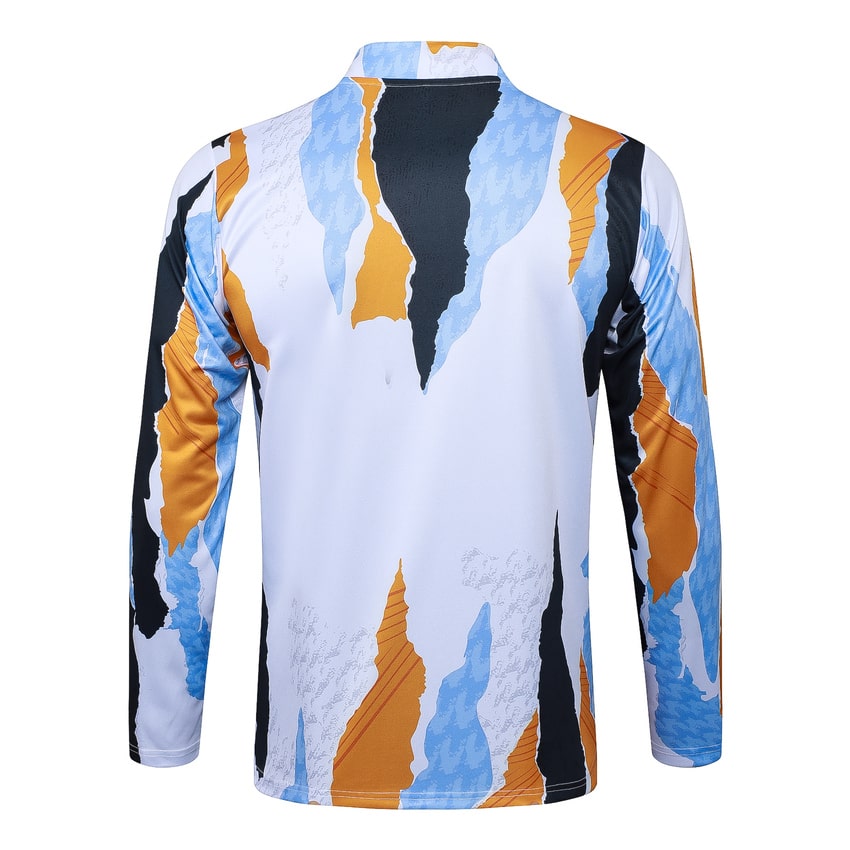 Survetement Real Madrid Training 2024 2025 Blanc Tache