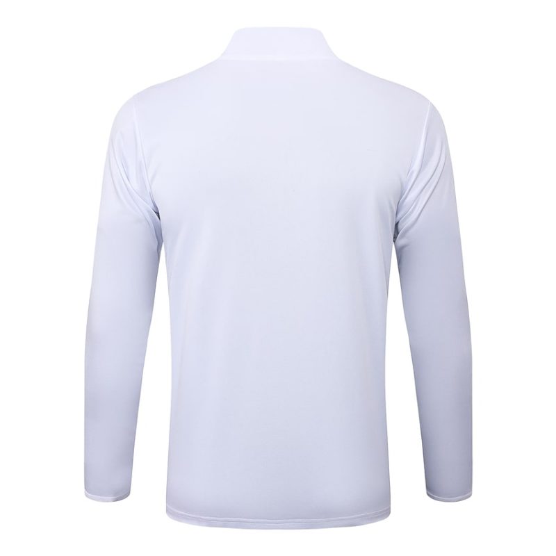 Real Madrid Trainingsanzug 2024/2025 Weiß Lila 3 Real Madrid Trainingsanzug 2024 2025 Weiß Lila