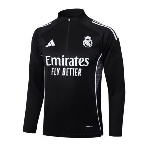 Survetement Real Madrid Training 2024 2025 Noir Sombre