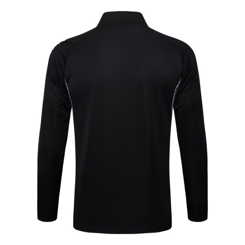 Real Madrid Tracksuit Jacket 2024/2025 Dark Black 3 Real Madrid Tracksuit Jacket 2024 2025 Black Dark