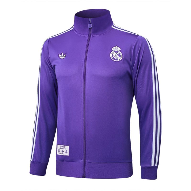 Survetement Real Madrid Veste 2024 2025 Violet 2 Survetement Real Madrid Veste 2024 2025 Violet