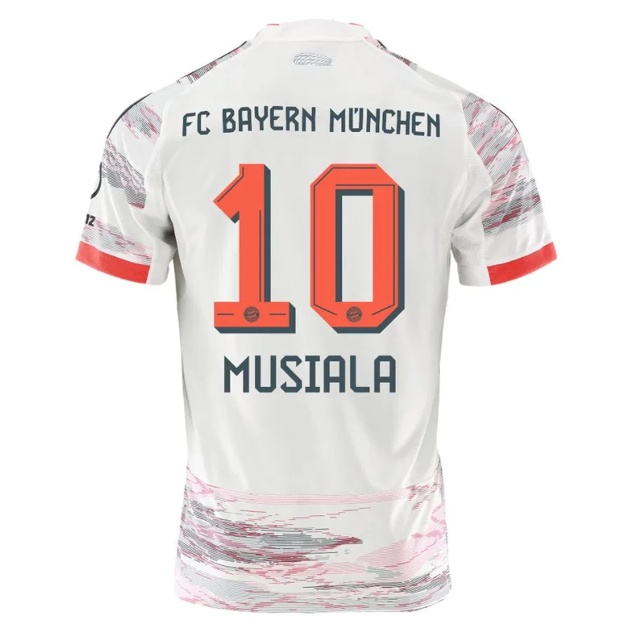 Camiseta Bayern Munich Visitante 2025-2026 Musiala