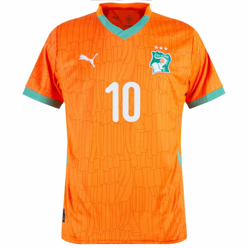 Maillot Cote d'Ivoire Domicile 2024 2025 Adingra (2) Maillot Cote d'Ivoire Domicile 2024 2025 Adingra
