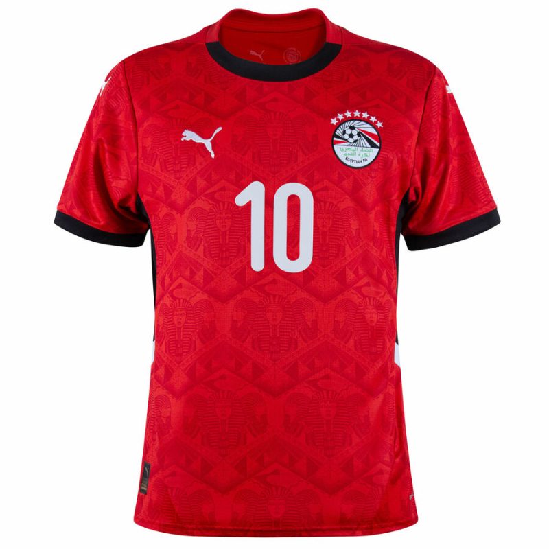 Maillot Egypte Domicile 2024 2025 Salah (2) Maillot Egypte Domicile 2024 2025 Salah