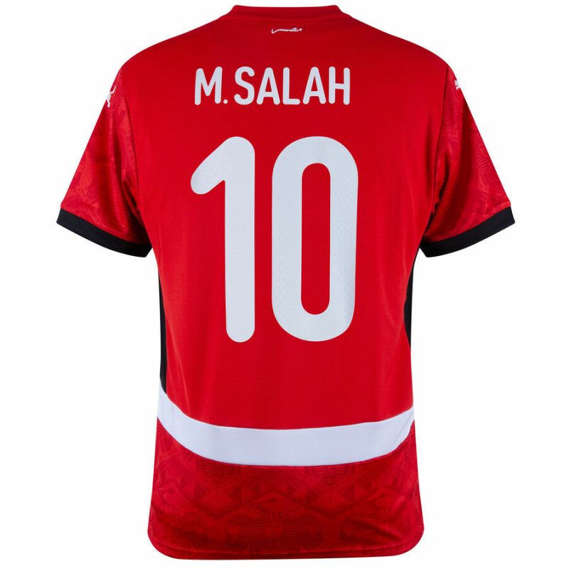 Maillot Egypte Domicile 2024 2025 Salah (3) Maillot Egypte Domicile 2024 2025 Salah