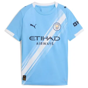 Camiseta del Manchester City 2025a equipación para niños 2026 XNUMX