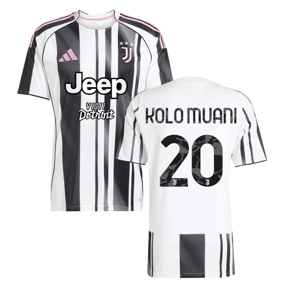 Maillot Juventus Domicile 2025 2026 Kolo Muani (1) Maillot Juventus Domicile 2025 2026 Kolo Muani