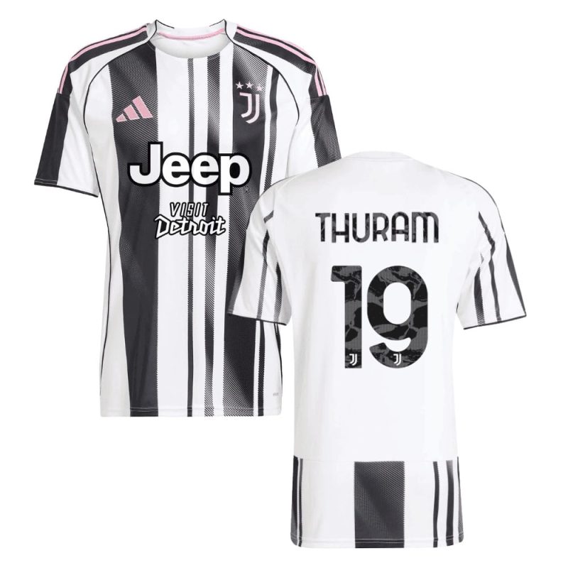 Maillot Juventus Domicile 2025 2026 Thuram