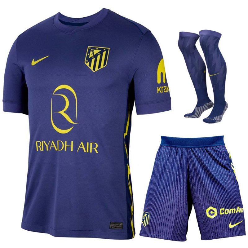 Maillot Kit Enfant Atletico Madrid Exterieur 2025 2026