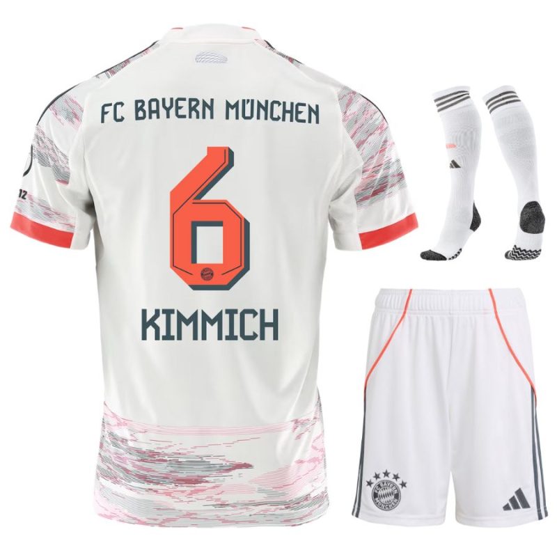 Maillot Kit Enfant Bayern Munich Exterieur 2025 2026 Kimmich
