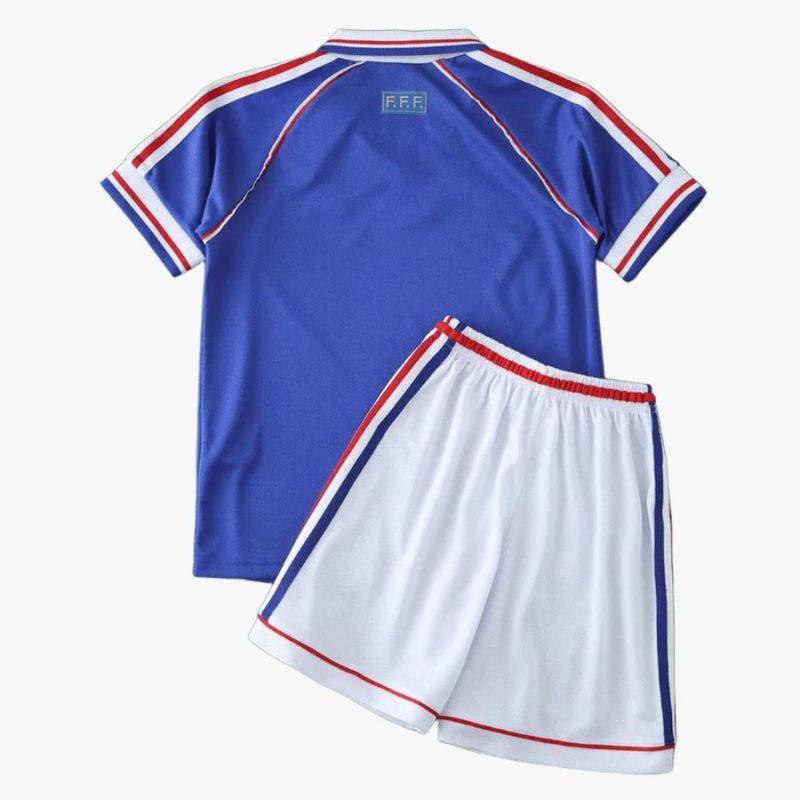Maglia da bambino della nazionale francese 1998 (2) Maglia da bambino della nazionale francese del 1998