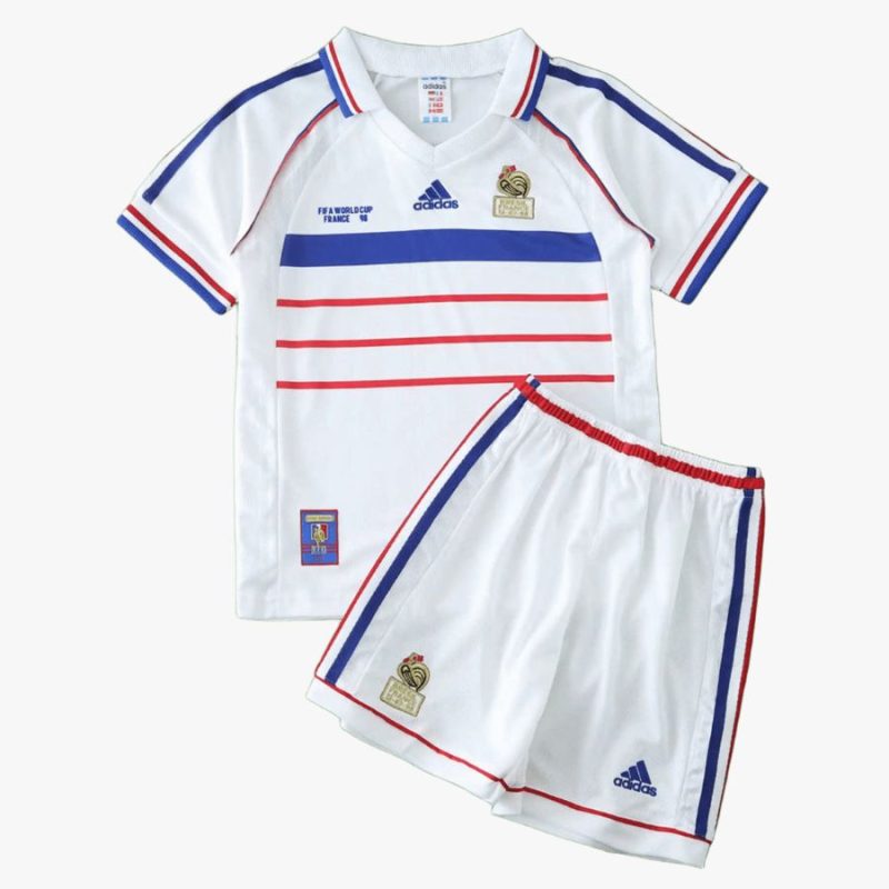 Maillot Kit Enfant Equipe de France Exterieur 1998
