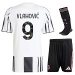 Maillot Kit Enfant Juventus Domicile 2025 2026 Vlahovic