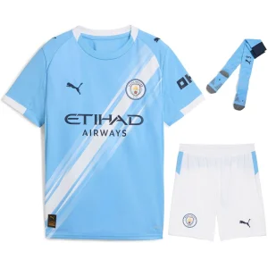 Camiseta Manchester City Local Niño 2025-2026