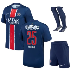 Maillot Kit Enfant PSG Champions D'Europe 2025 1 Etoile