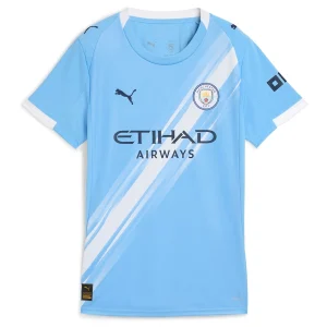 Camiseta Manchester City Local 2025 2026 Mujer