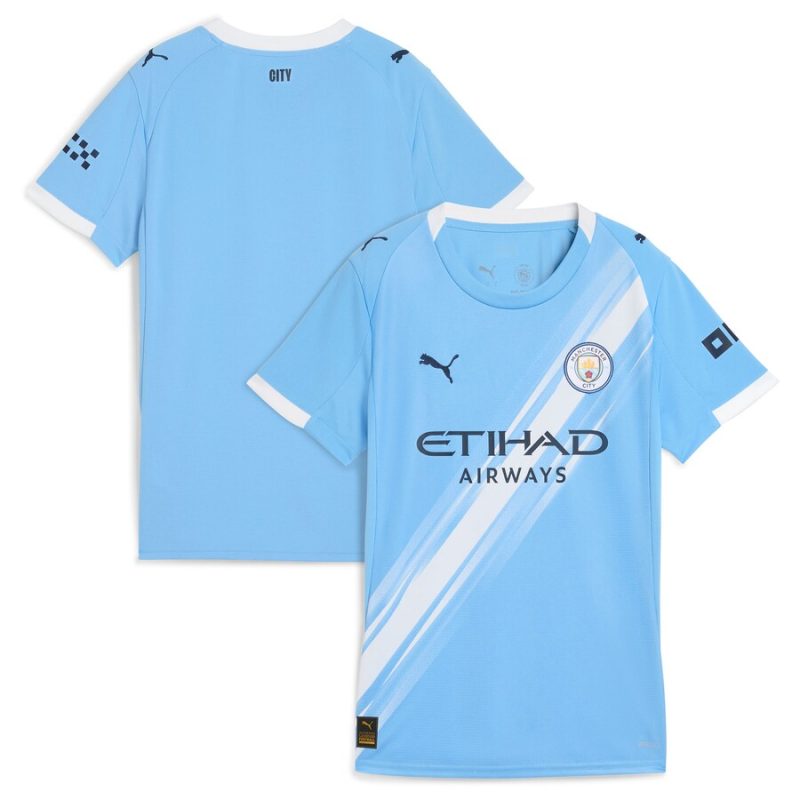 Maillot Manchester City Domicile 2025 2026 Femme (3) Maillot Manchester City Domicile 2025 2026 Femme
