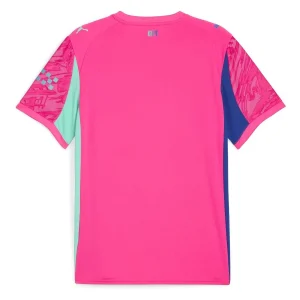 Maillot Manchester City Domicile 2025 2026 Gardien Rose (2)