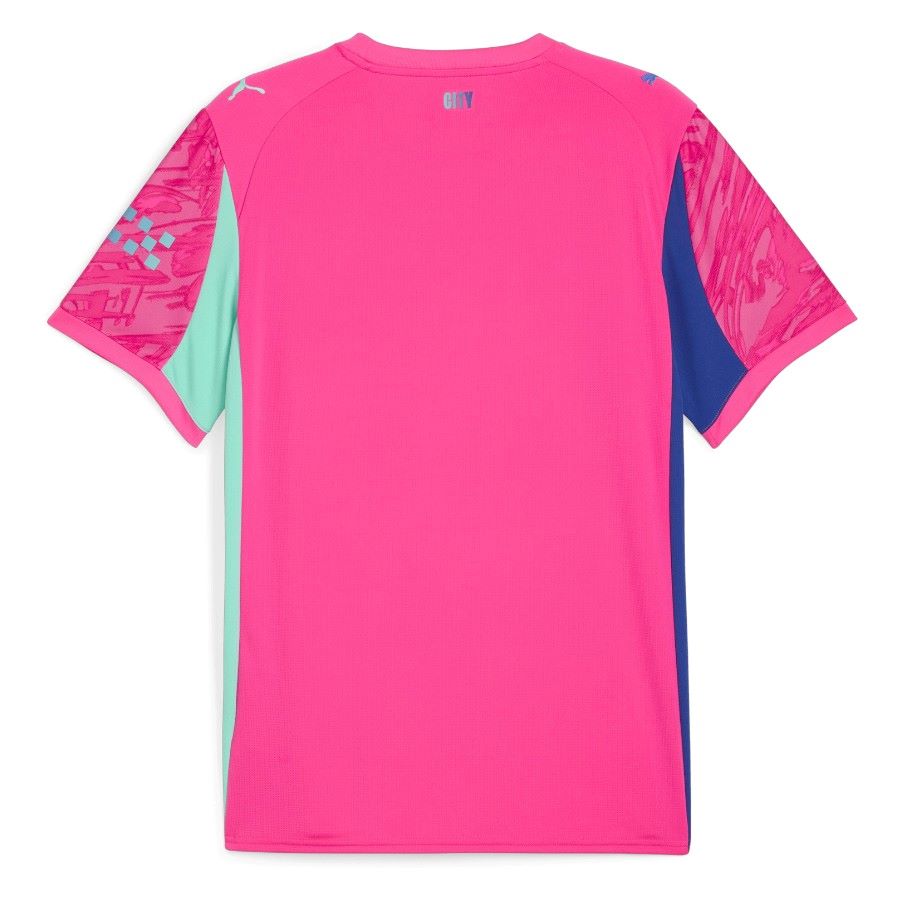 Maillot Manchester City Domicile 2025 2026 Gardien Rose (2)