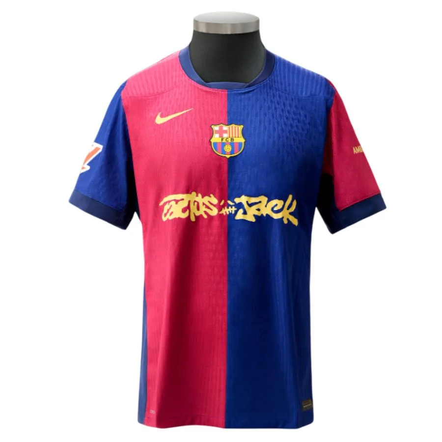 Barca 2024 2025 X Travis Scott Match Jersey