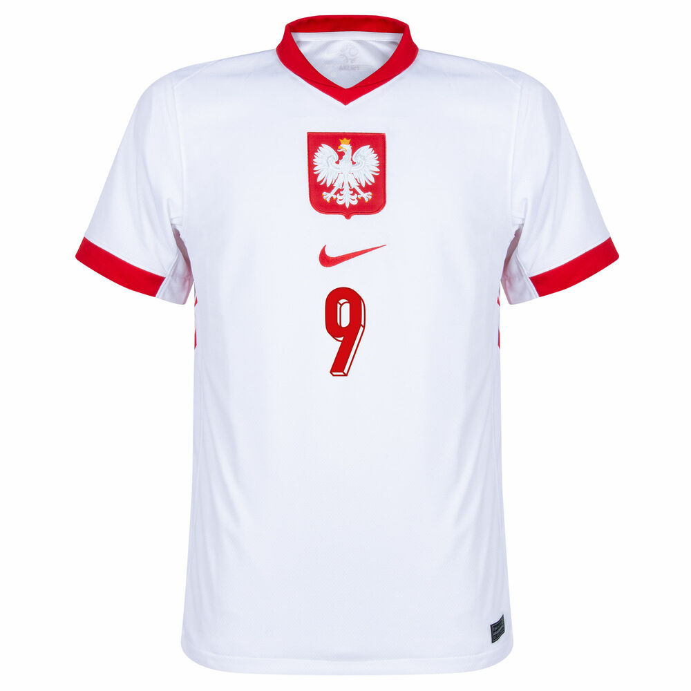 Maillot Pologne Domicile 2024 2025 Lewandowski