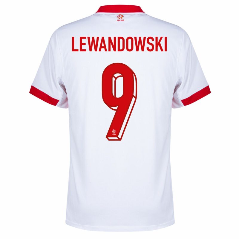 Maillot Pologne Domicile 2024 2025 Lewandowski (3) Maillot Pologne Domicile 2024 2025 Lewandowski