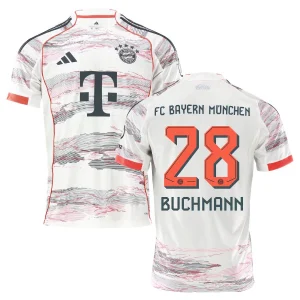Camiseta Bayern Munich Visitante 2025 2026 Buchmann