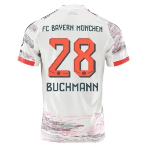 Camiseta Bayern Munich Visitante 2025 2026 Buchmann