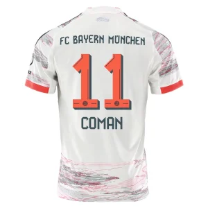 Camiseta Bayern Munich Visitante 2025-2026 Coman
