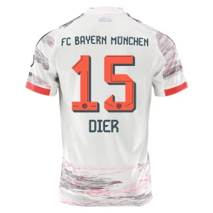 Camiseta Bayern Munich Visitante 2025 2026 Dier
