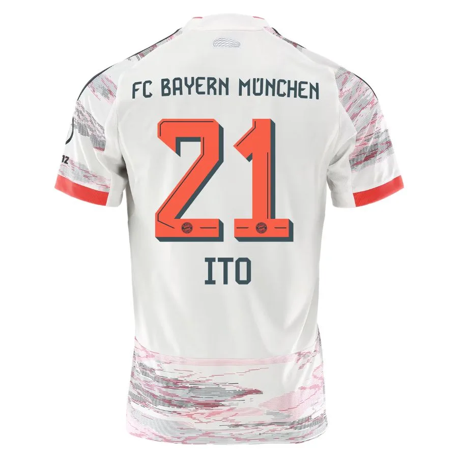 Maillot Bayern Munich Exterieur 2025 2026 Ito