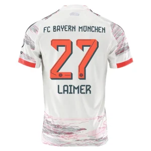 Camiseta Bayern Munich Visitante 2025 2026 Laimer