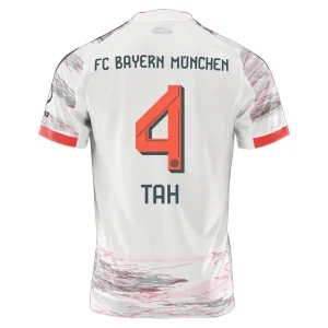 Camiseta Bayern Munich Visitante 2025 2026 Tah