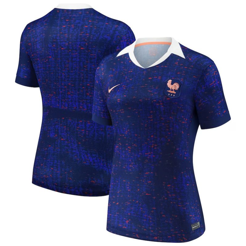 Maillot Equipe de France Domicile 2025 2026 Femme (3) Maillot Equipe de France Domicile 2025 2026 Femme