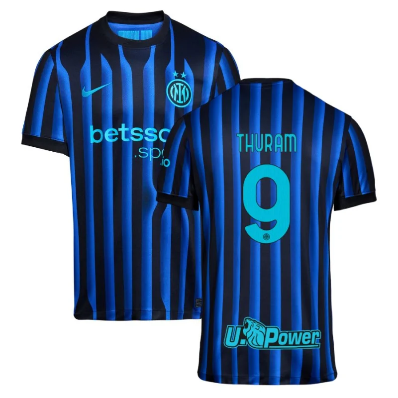 Maillot Inter Milan Domicile 2025 2026 Thuram