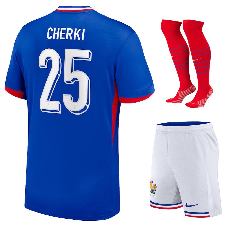 Maillot Kit Enfant Equipe de France 2024 2025 Cherki